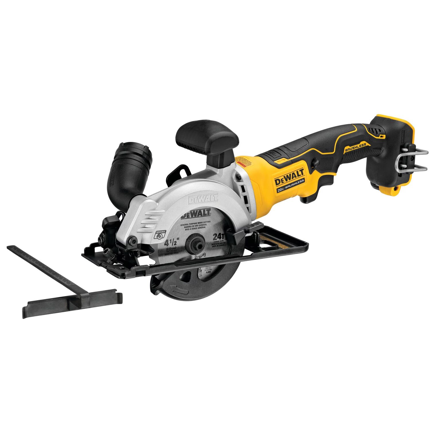 DEWALT Atomic 20-V Max Brushless Circular Saw, 4 1/2-In (Tool Only)