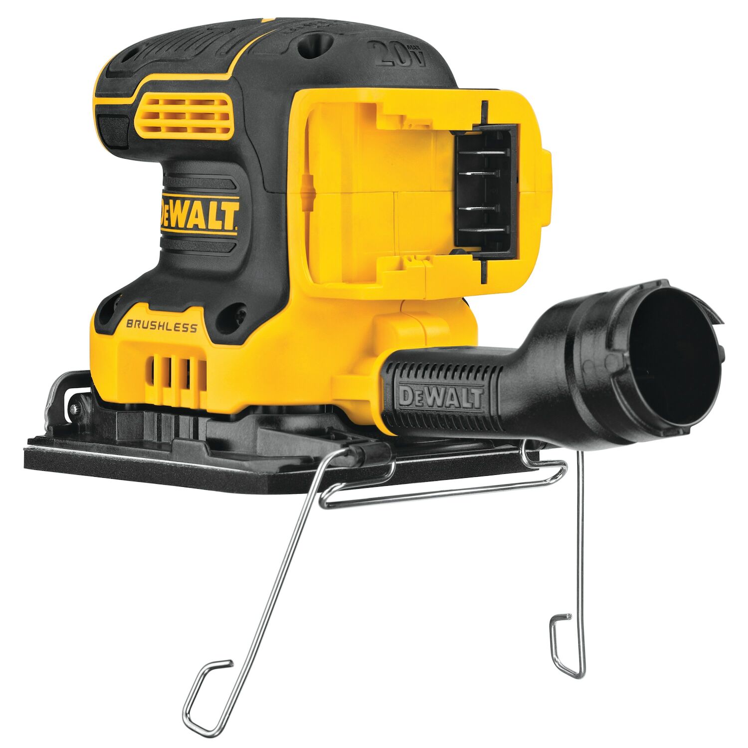 DEWALT 20-V Max XR Brushless Variable Speed Sander, 1/4-Sheet (Tool Only)