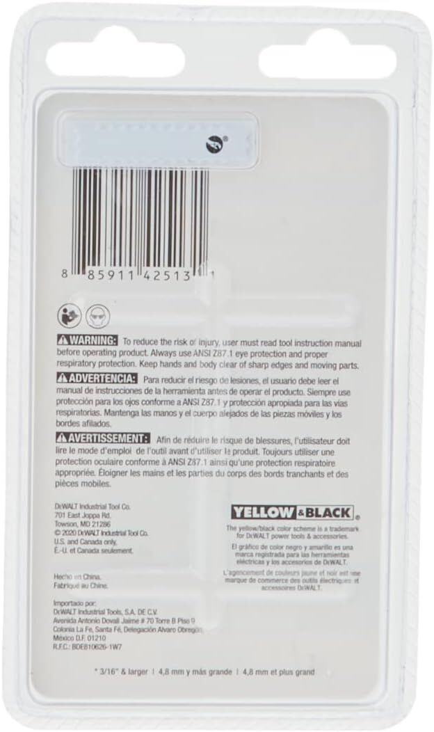 DEWALT Impact Ready Titanium Nitride Coated Drill Bit Set, 7-Pc