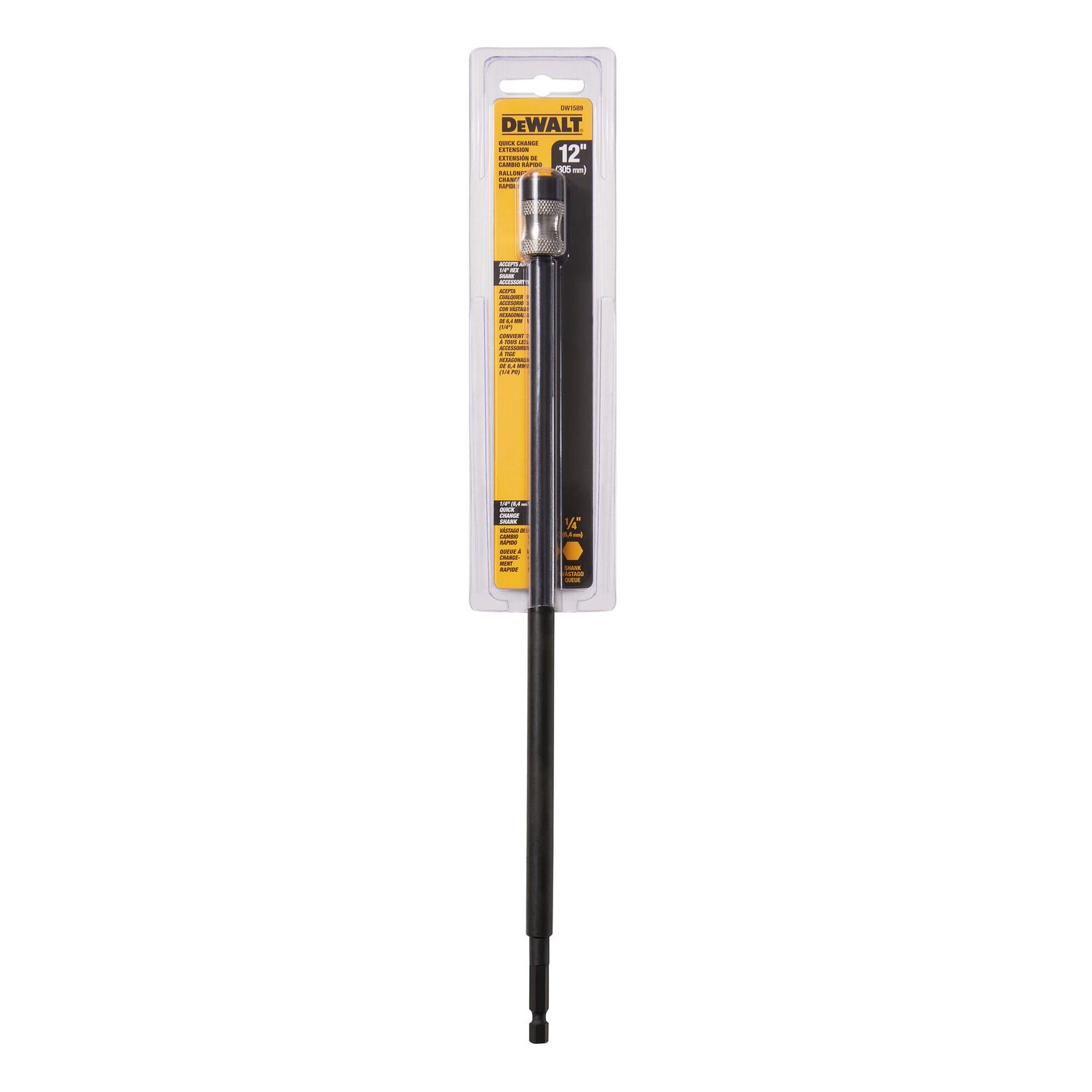 DEWALT Chuck Change Extension, 1/4-In x 12-In