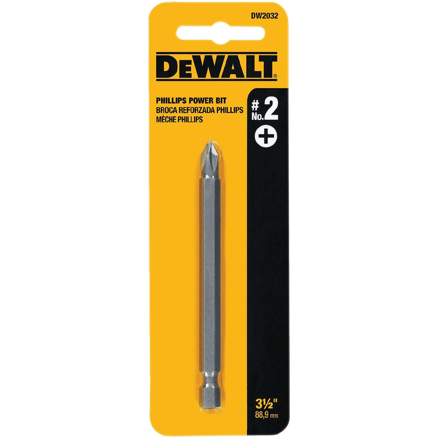 DEWALT #2 Phillips Bit, 3 1/2-In