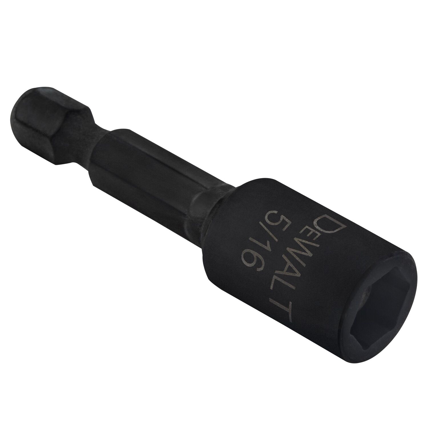 DEWALT Impact Ready Black Magnetic Nut Driver, 5/16-In x 1 7/8-In