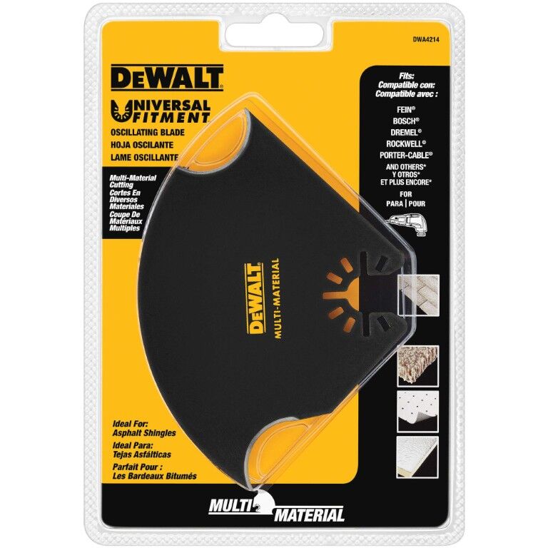 DEWALT Oscillating Multi-Material Cutting Blade