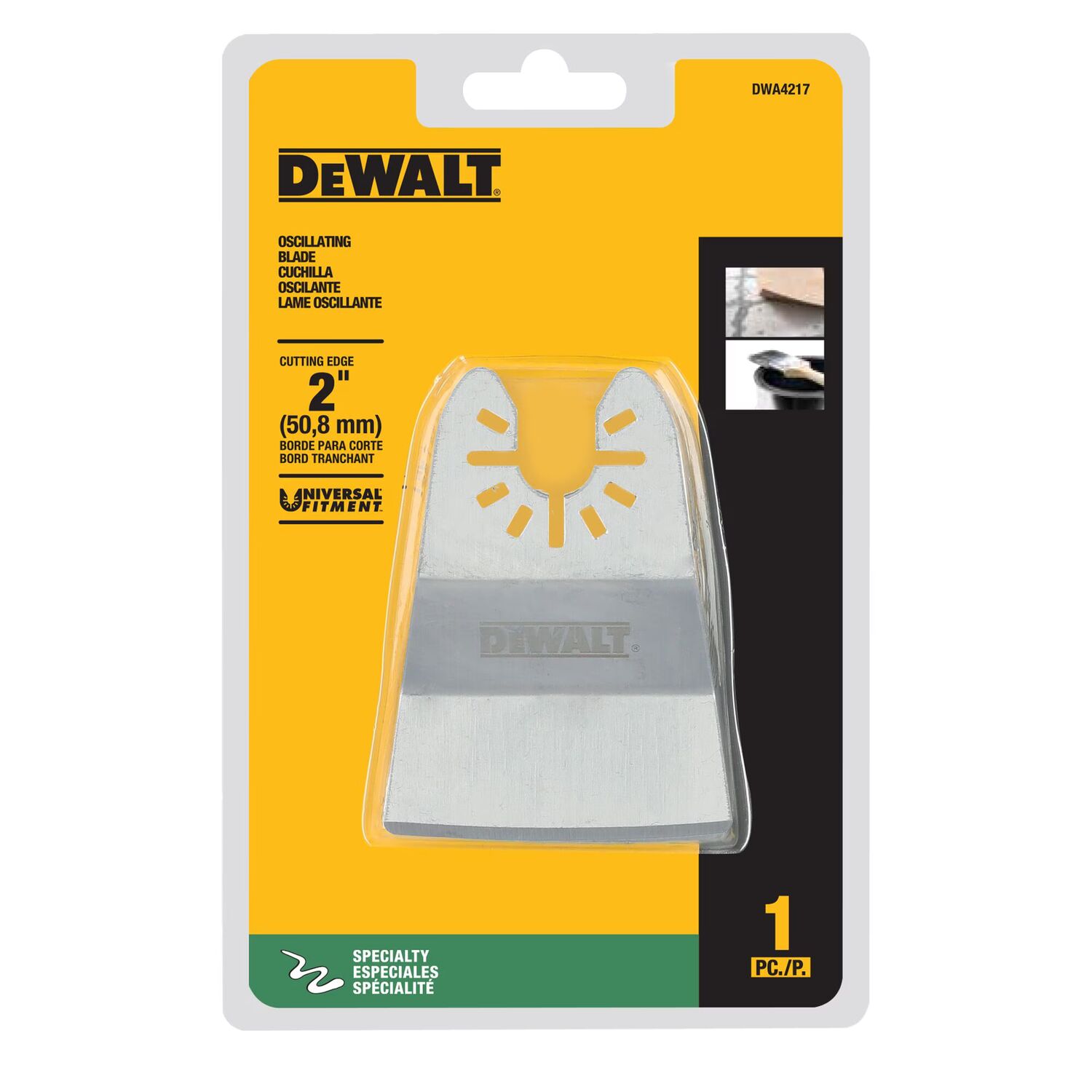 DEWALT Oscillating Scraping Blade, 2-In