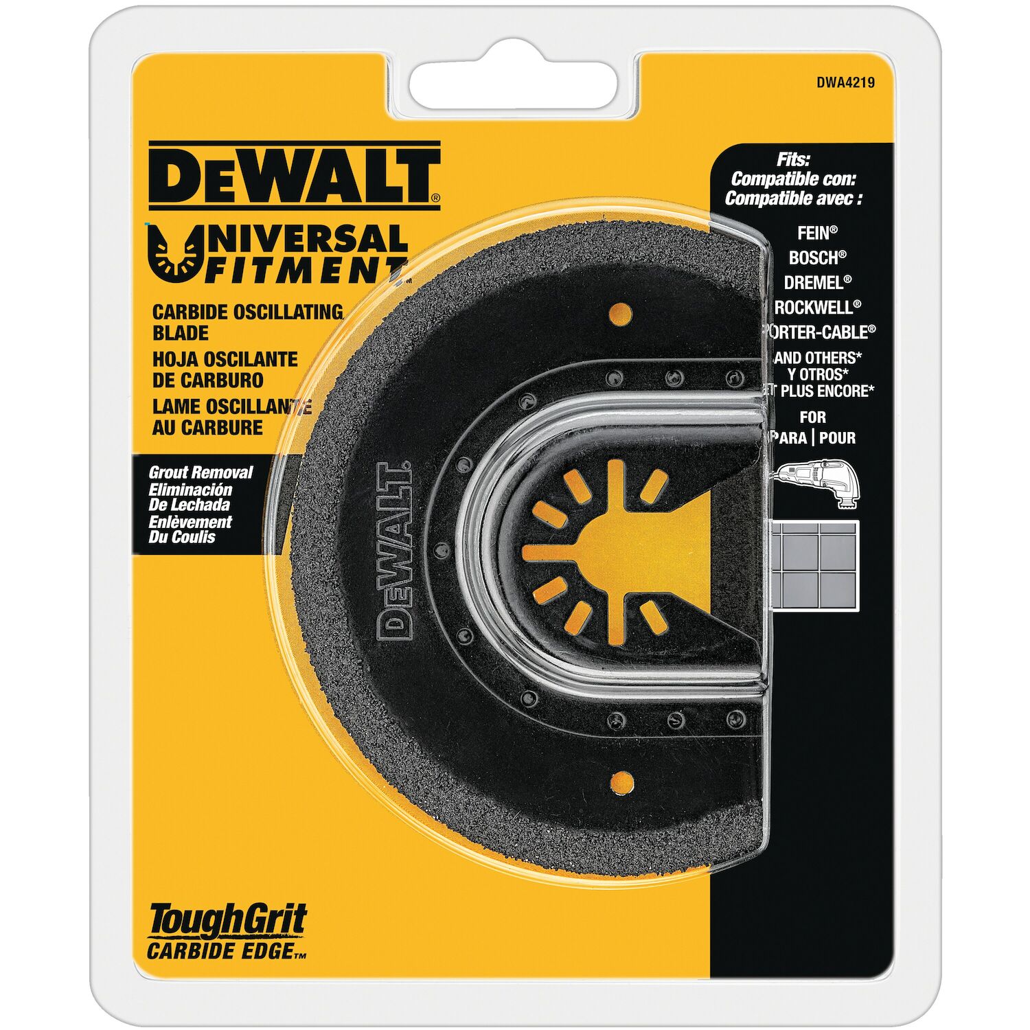 Grout Removal Blades