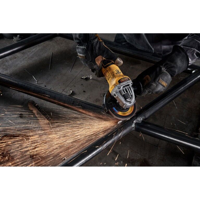 DEWALT Elite Series XP Ceramic Flap Disc Type 27, 60-Grit, 4 1/2-In x 5/8-In - 11