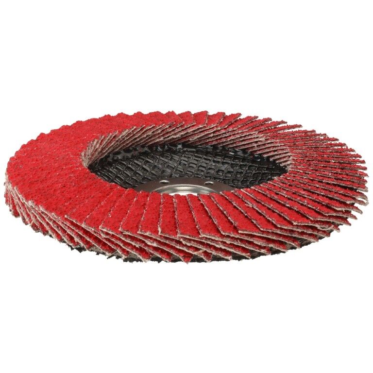 DEWALT Elite Series XP Ceramic Flap Disc Type 27, 80-Grit, 4 1/2-In x 5/8-In - 11