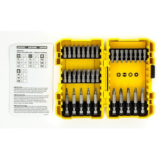 100-Piece Combination Impact Screwdriver And Drill Set - Power Tools | DeWALT | Country