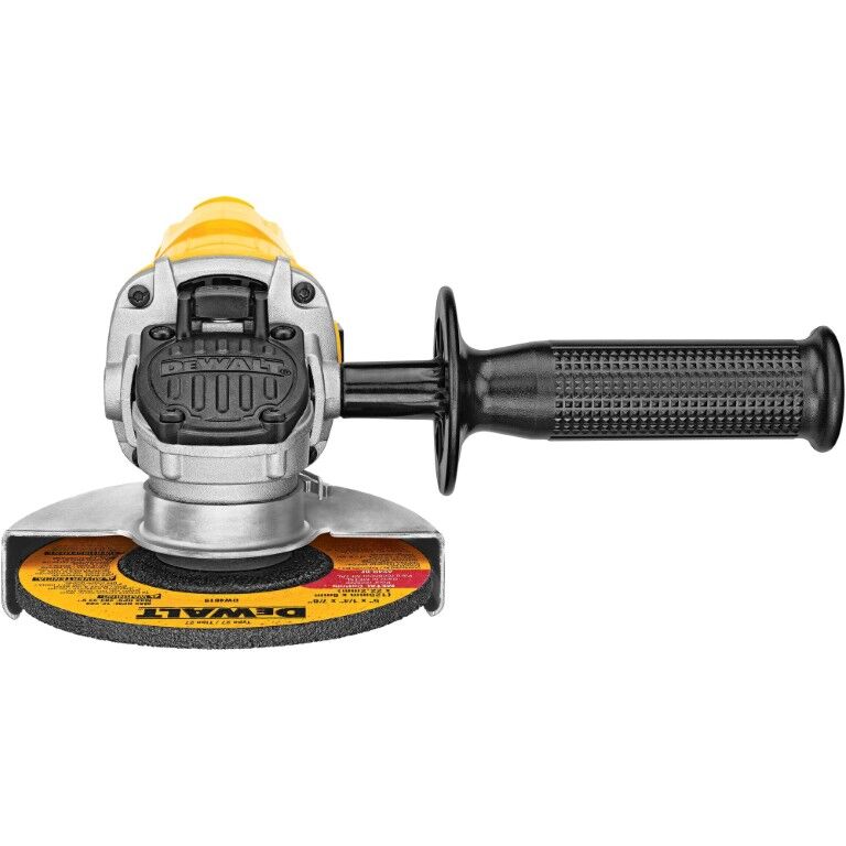 DEWALT Small One-Touch Guard Corded Angle Grinder, 4 1/2-In