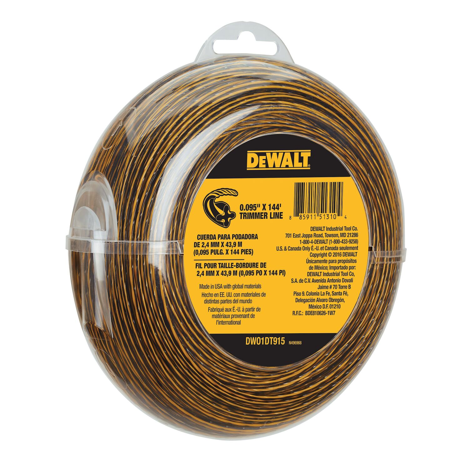 144-Ft Spool 0.095-In Trimmer Line