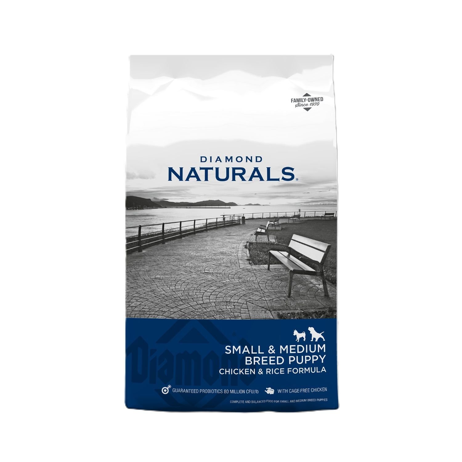 Diamond Naturals Small & Medium Breed Puppy Chicken & Rice Formula Dog Food, 6-Lb