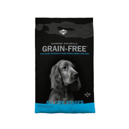 Diamond Naturals Grain-Free Wild-Caught Whitefish & Sweet Potato Dog ...