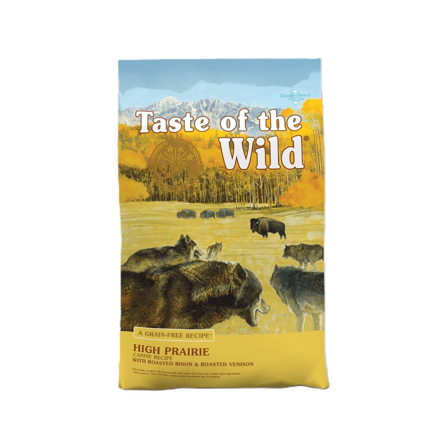 Taste of the Wild High Prairie Canine Recipe with Roasted Bison & Roasted Venison Dog Food, 5-Lb