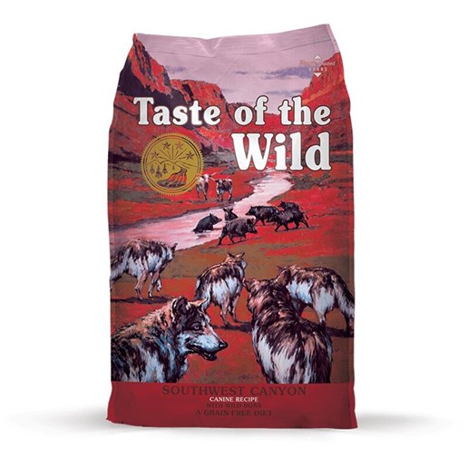 Taste of the Wild Southwest Canyon Wild Boar Adult Dry Dog Food, 28-Lb Bag 