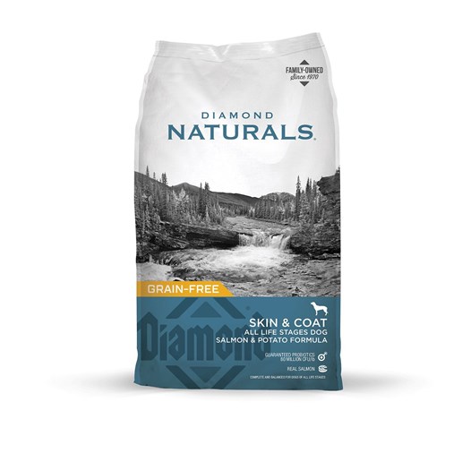 Diamond Naturals Sensitive Skin Salmon and Potato Adult Dry Dog Food, 30-Lb Bag 