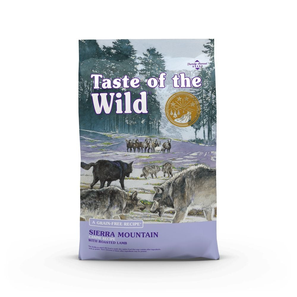 Taste of the Wild Sierra Mountain Canine Recipe with Roasted Lamb Dog Food, 28-Lb
