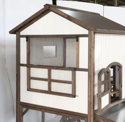 Kiesau Estate Large Chicken Coop, 8-12 Chickens