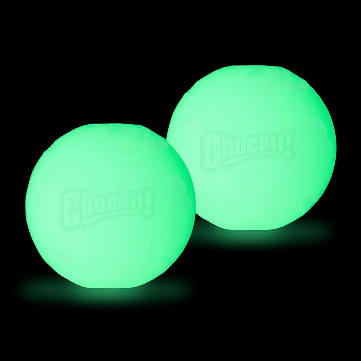 Chuckit! Medium Max Glow Balls, 2-Pk