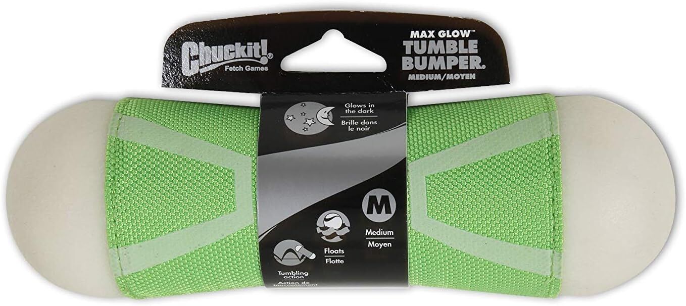Chuckit! Medium Tumble Bumper Max Glow