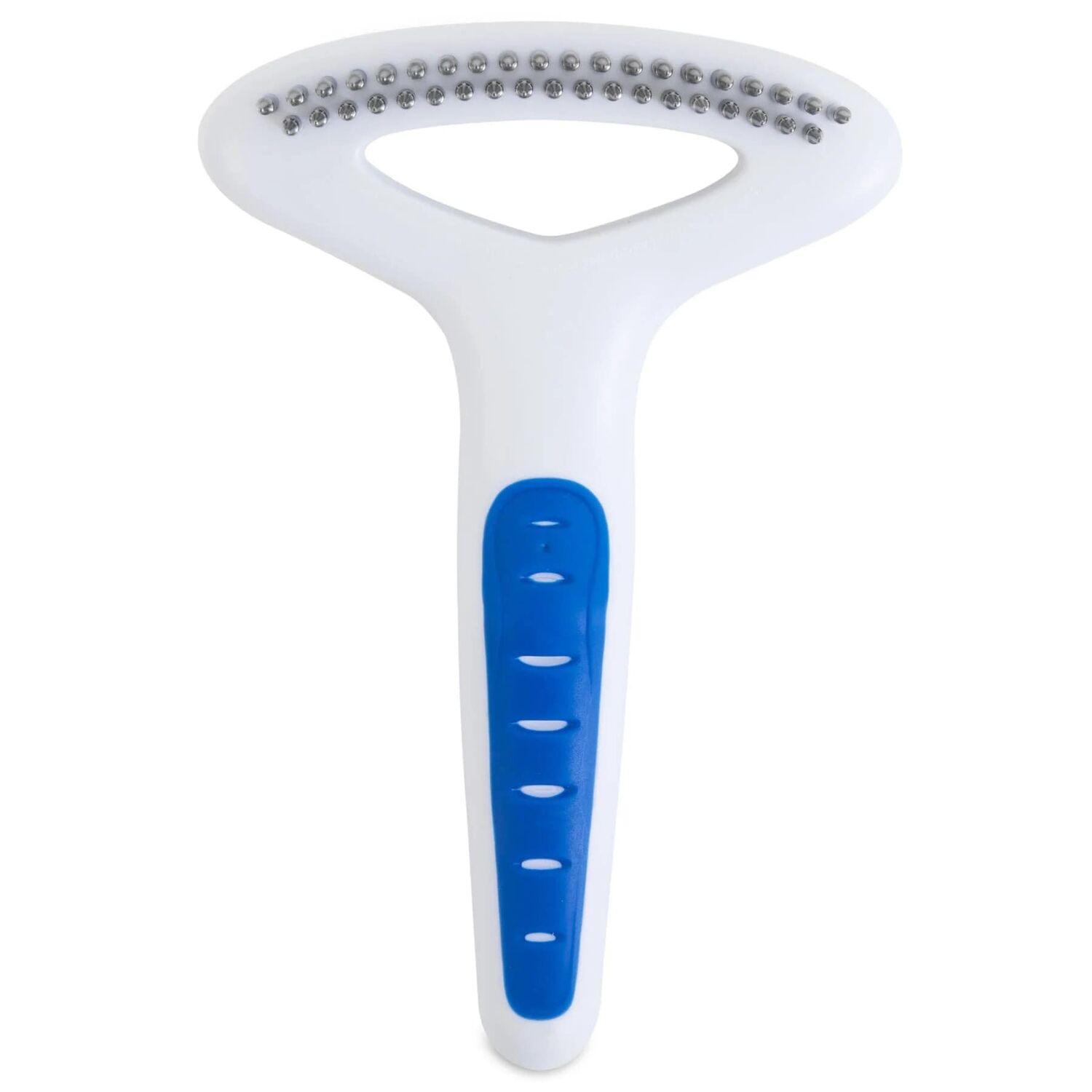 Petmate JW Gripsoft Double Row Undercoat Rake Regular Teeth