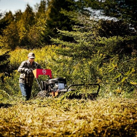 DR Power Equipment 10.5-HP Pro 26-In Gas Walk Behind Field & Brush Mower