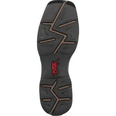 Durango Men's Red Dirt Rebel Square Toe Western Boot in Old Town Brown