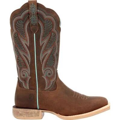 Durango Women's Lady Rebel Pro Western Boot in Juniper Brown