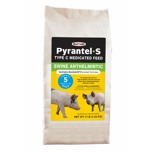 Durvet Pyrantel S Swine Anthelmintic, 5-lb Bag 