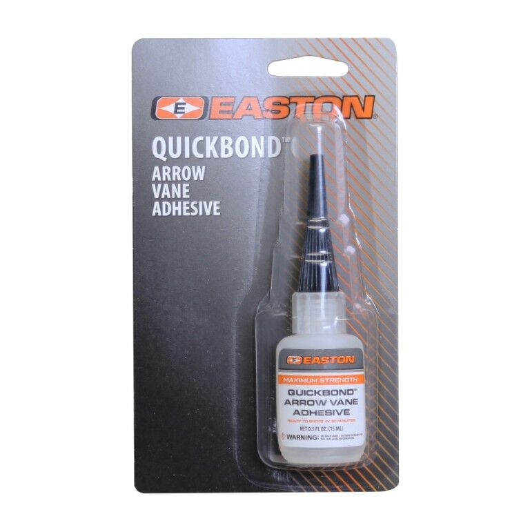 Easton Archery Dr. D Quick Bond Clam Pack Vane Adhesive, .5-Oz