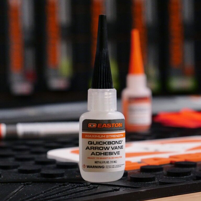 Easton Archery Dr. D Quick Bond Clam Pack Vane Adhesive, .5-Oz