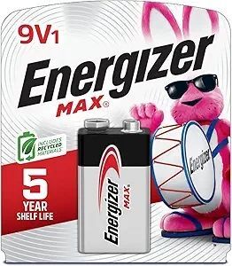 Energizer MAX 9V Batteries, 1-Pk