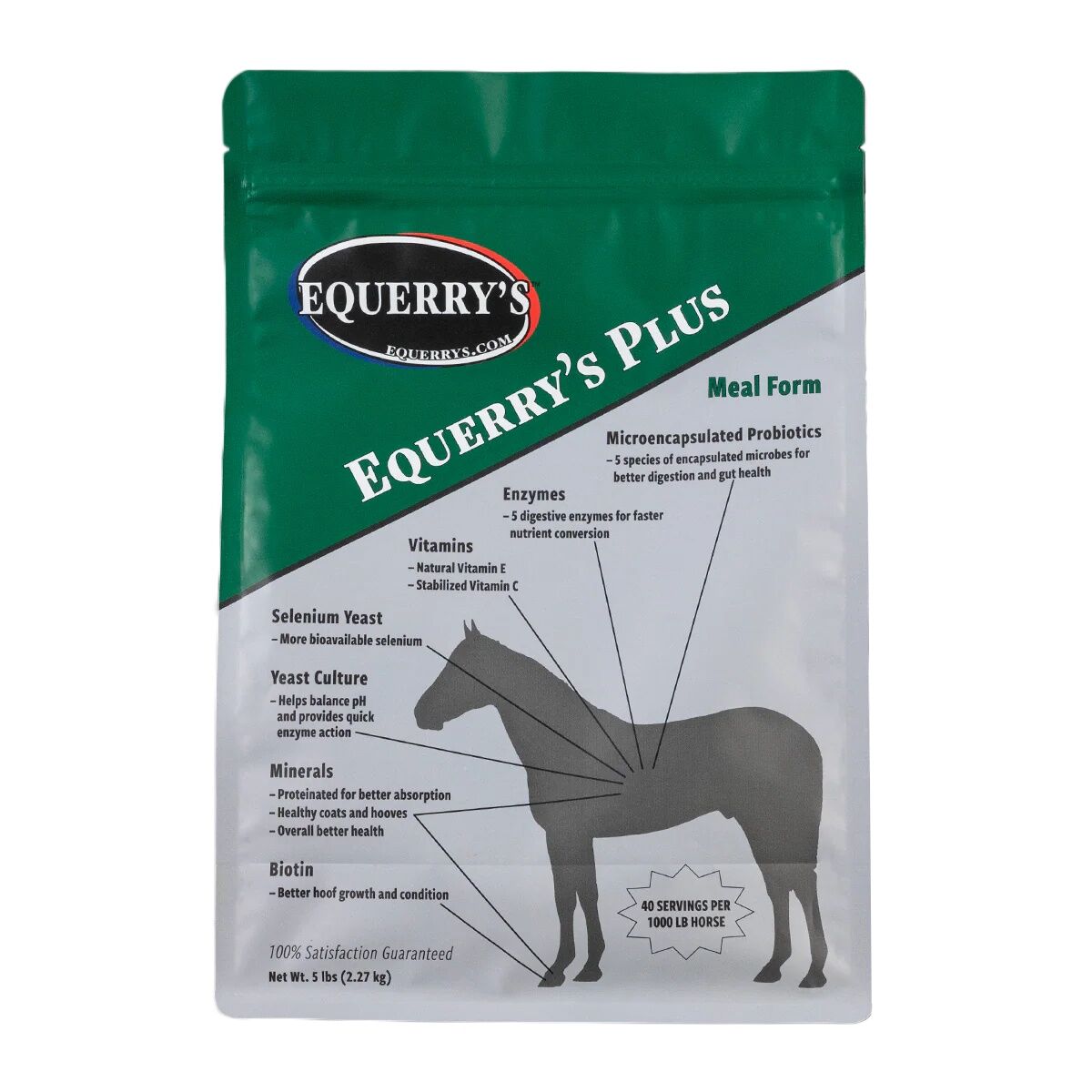 Equerry's Plus Meal Equine Supplement, 5-Lb