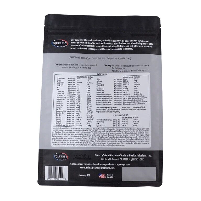 Equerry's Combined RX 4-Way Equine Supplement, 5-Lb