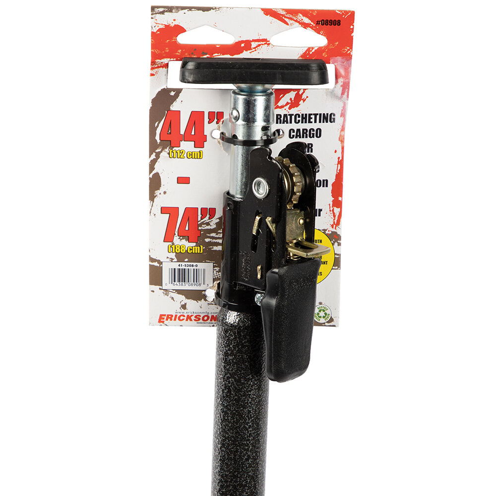 44″ 74″ Ratcheting Cargo Bar Tarps Erickson Manufacturing Ltd