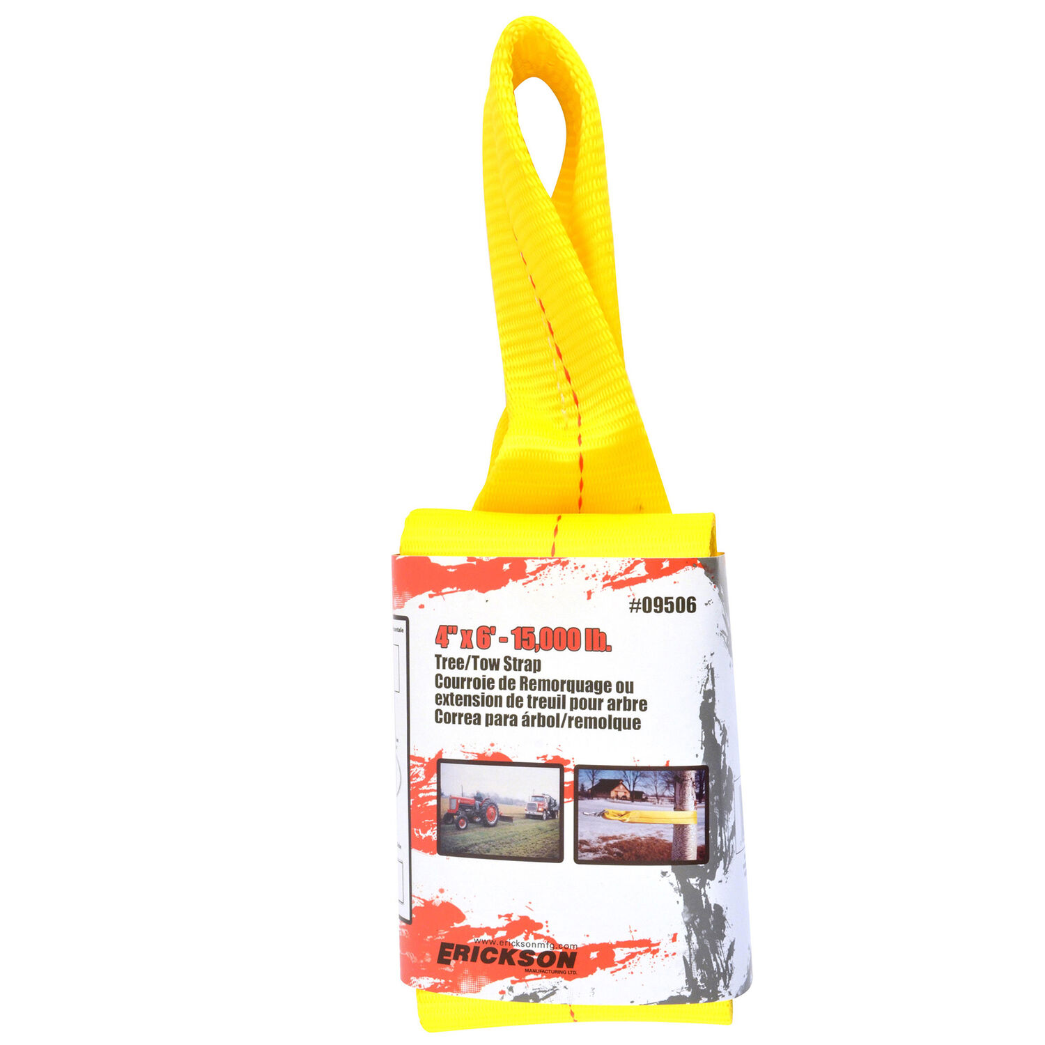 4″ X 6′ - 15,000 Lb. Tree Saver/Tow Straps