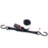 1″ X 15′ - 1300 Lb. Soft Grip Ratchet Straps/Hooks With Cap Lock®