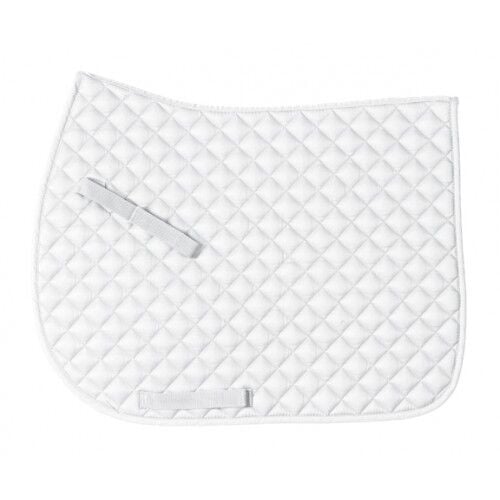 Centaur Imperial White/White All Purpose Saddle Pad, 22 1/2-In x 19-In