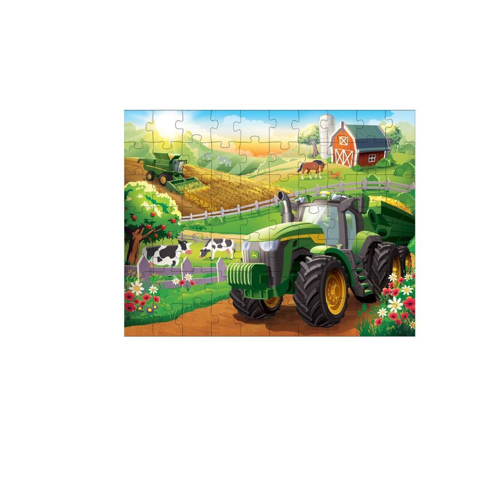 Tomy John Deere Kids Puzzle, 70-Pc 