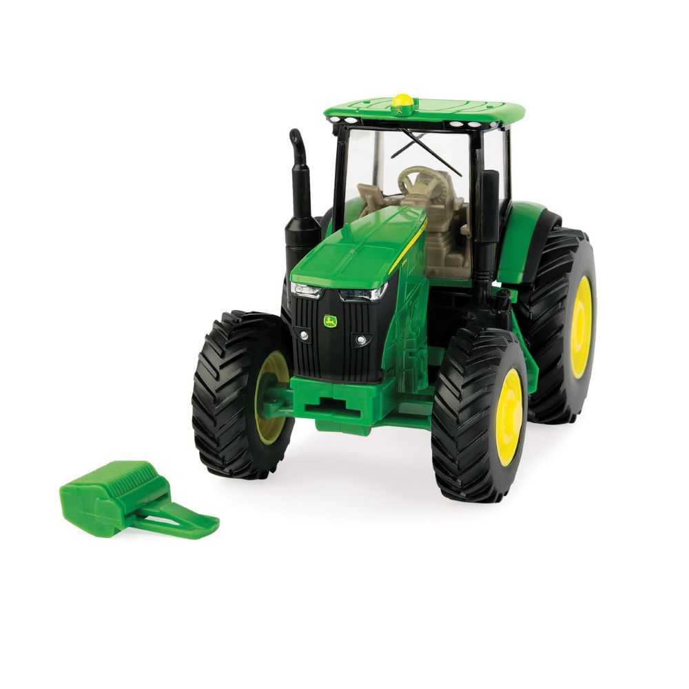 Tomy ERTL John Deere Farm Harvesting Set with Tractor, Grain Cart and Combine Toy Set