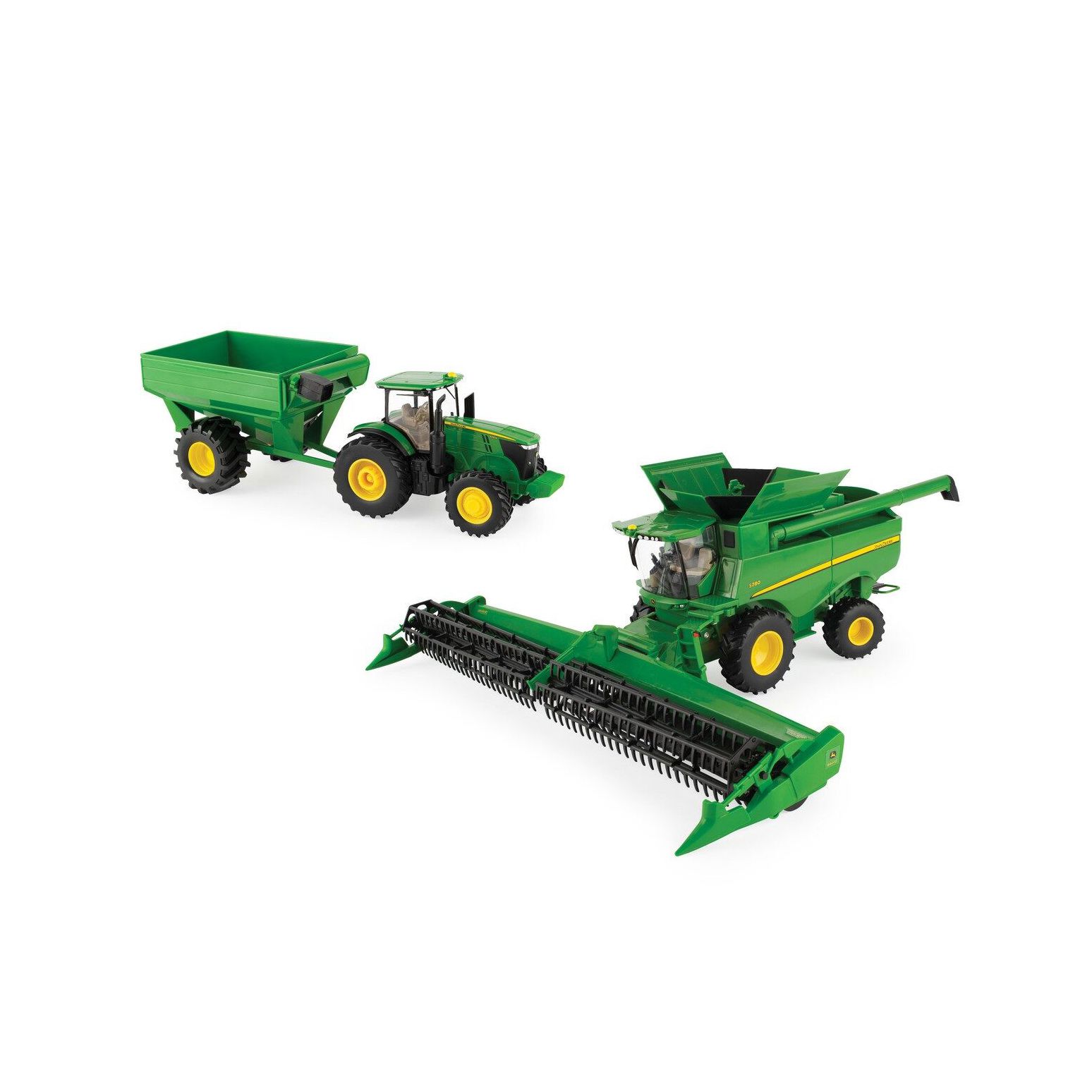 ertl john deere electronic fishing pole TOMY Games This toy tractor and combine set is made from durable plastic for fun John Deere Plastic 1:32 Harvesting