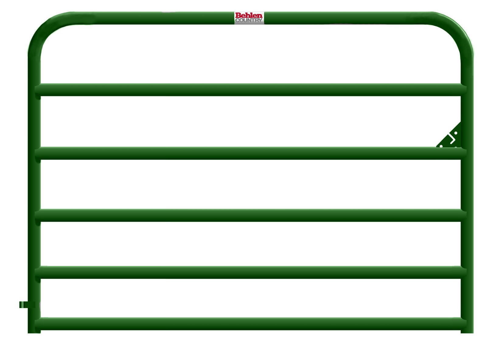 Behlen Country Green AgStar Gate, 4-Ft x 50-In
