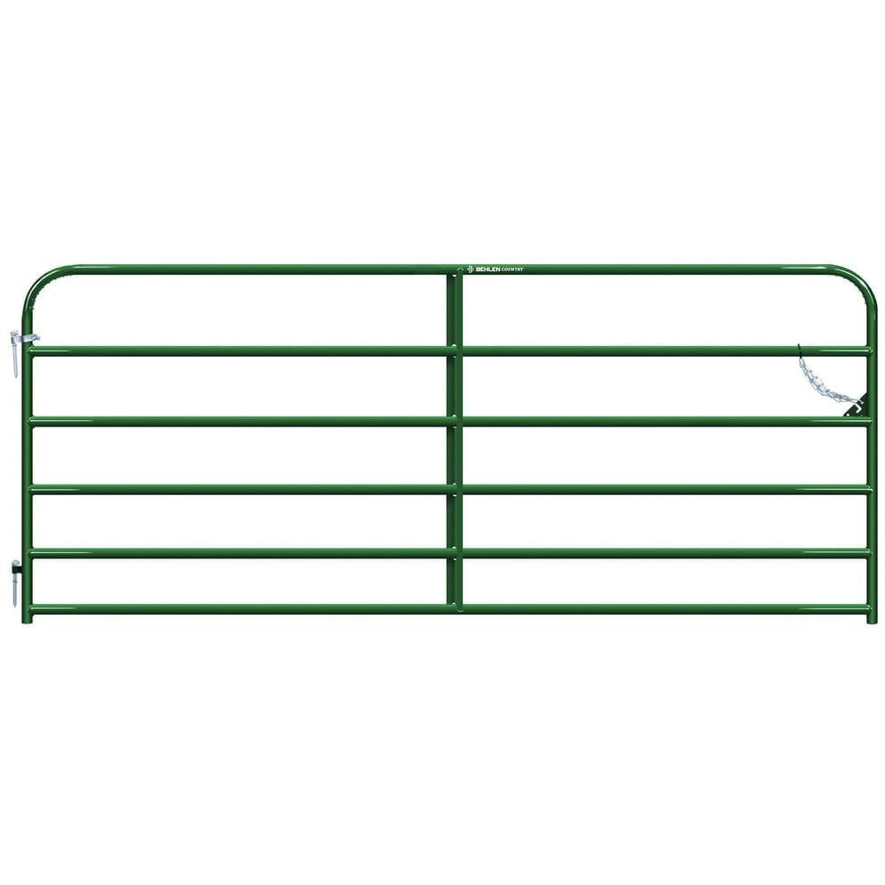 Behlen Country Green The Heritage Round Corner Gate, 10-Ft x 50-In