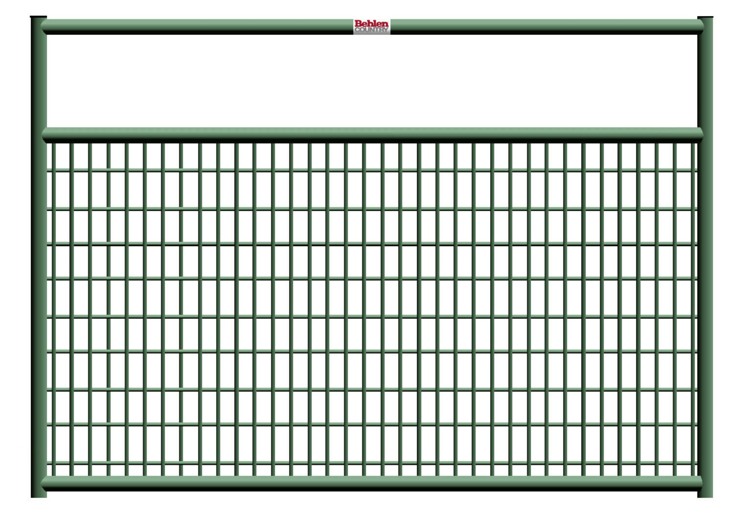 Behlen Country Green Frontier Gate, 6-Ft x 50-In