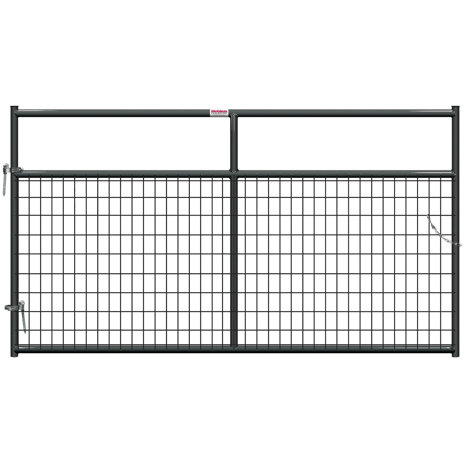 8Ft Mesh Gate in Gray Gates & Parts Behlen Mfg. Co. Coastal Country