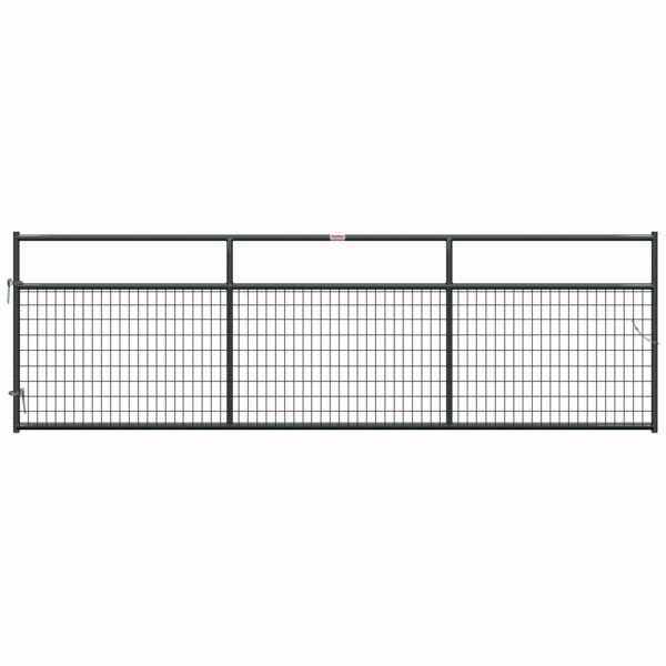 Behlen Country Grey Frontier Gate, 14-Ft X 50-In