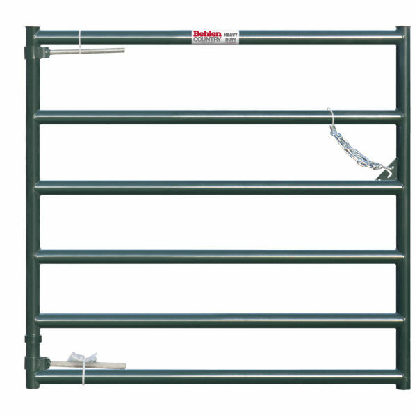Behlen Country Green AgStar Max Collared Hinge Gate, 4-Ft x 50-In
