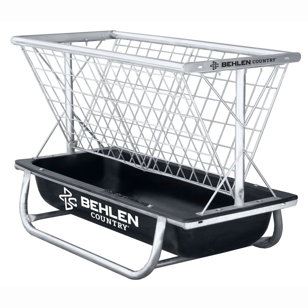 Behlen Country Black Foreman Pro All-In-One Feed Station, 5-Ft