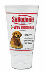 NEW! Sulfodene Brand 3-Way Ointment for Dogs