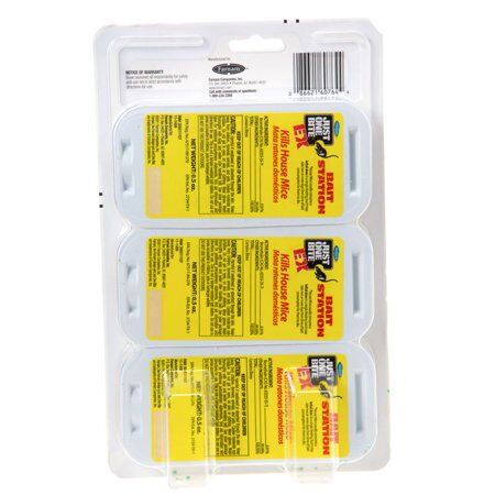 Farnam Just One Bite EX Bait Stations, 3-Pk