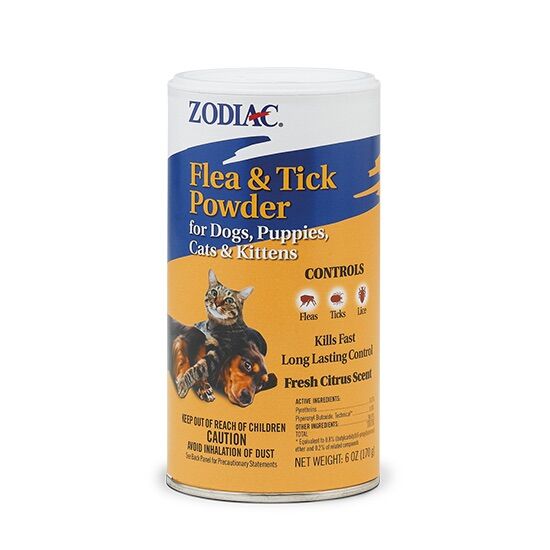 Zodiac® Flea & Tick Powder For Dogs, Puppies, Cats & Kittens